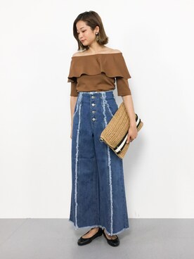 mihiroさん（レディース・156cm）の夏コーディネート