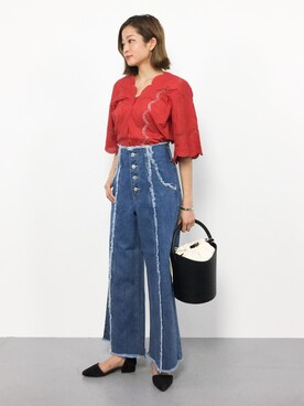 mihiroさん（レディース・156cm）の夏コーディネート