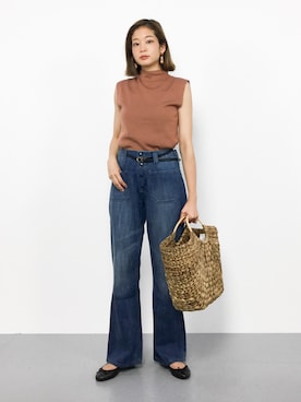 mihiroさん（レディース・156cm）の夏コーディネート