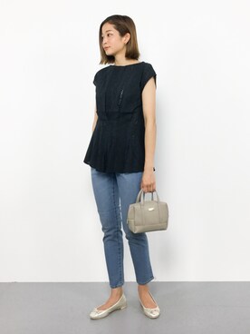 mihiroさん（レディース・156cm）の夏コーディネート