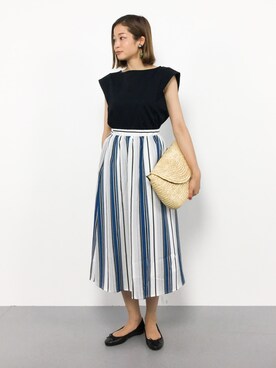 mihiroさん(レディース・156cm)の夏コーディネート