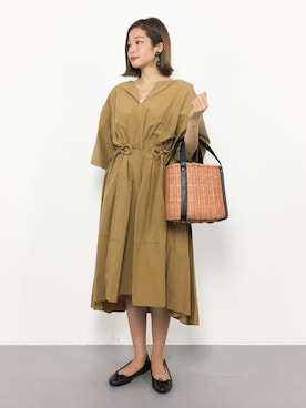 mihiroさん（レディース・156cm）の夏コーディネート