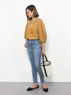 mihiroさん（レディース・156cm）の夏コーディネート