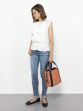 mihiroさん（レディース・156cm）の夏コーディネート