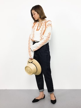 mihiroさん（レディース・156cm）の夏コーディネート