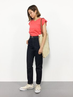 mihiroさん（レディース・156cm）の夏コーディネート