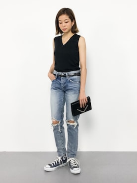 mihiroさん(レディース・156cm)の夏コーディネート