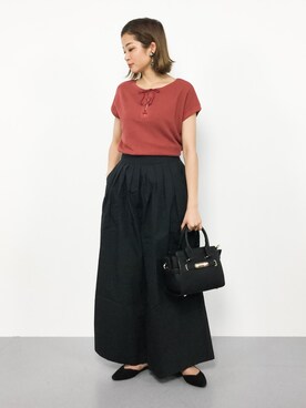 mihiroさん（レディース・156cm）の夏コーディネート