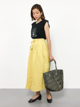 mihiroさん（レディース・156cm）の夏コーディネート