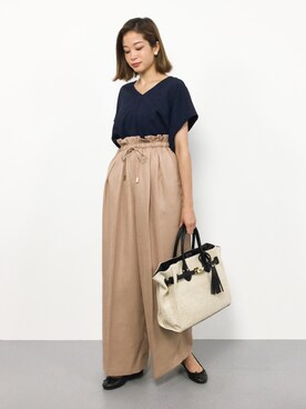 mihiroさん（レディース・156cm）の夏コーディネート