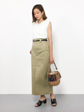 mihiroさん（レディース・156cm）の夏コーディネート