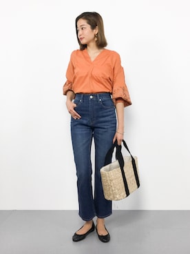 mihiroさん（レディース・156cm）の夏コーディネート