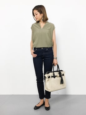 mihiroさん（レディース・156cm）の夏コーディネート