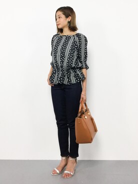 mihiroさん（レディース・156cm）の夏コーディネート