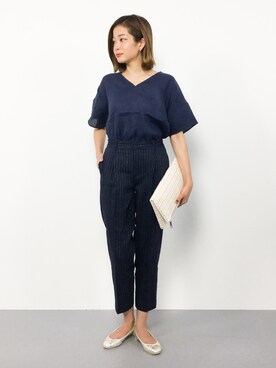 mihiroさん（レディース・156cm）の夏コーディネート