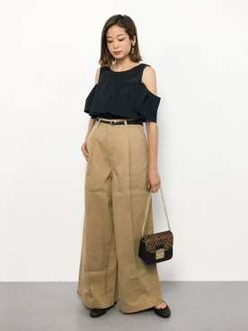 mihiroさん（レディース・156cm）の夏コーディネート