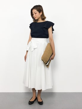 mihiroさん（レディース・156cm）の夏コーディネート