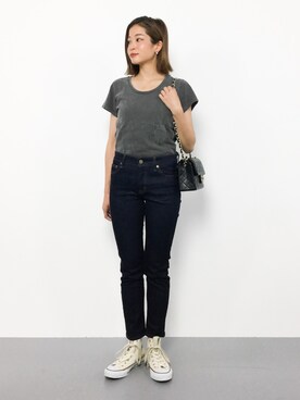 mihiroさん（レディース・156cm）の夏コーディネート