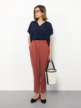 mihiroさん（レディース・156cm）の夏コーディネート