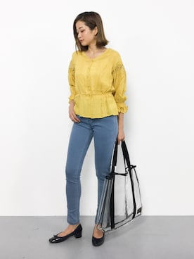 mihiroさん（レディース・156cm）の夏コーディネート