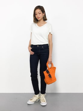 mihiroさん（レディース・156cm）の夏コーディネート