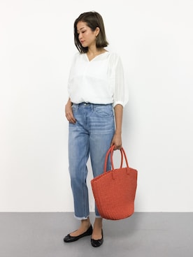 mihiroさん（レディース・156cm）の夏コーディネート