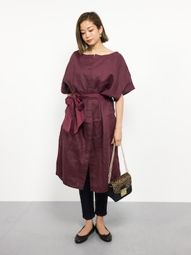 mihiroさん（レディース・156cm）の夏コーディネート