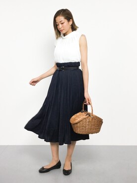 mihiroさん(レディース・156cm)の夏コーディネート