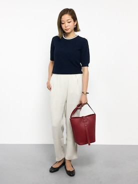 mihiroさん（レディース・156cm）の夏コーディネート