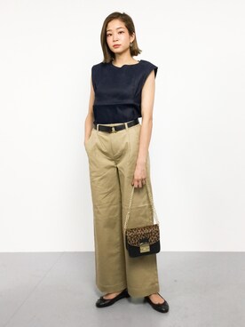 mihiroさん(レディース・156cm)の夏コーディネート