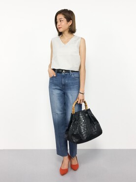 mihiroさん（レディース・156cm）の夏コーディネート