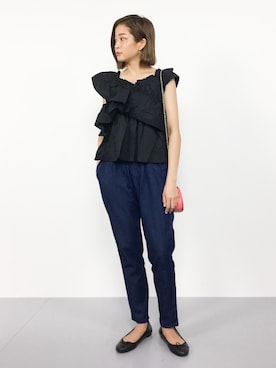 mihiroさん（レディース・156cm）の夏コーディネート