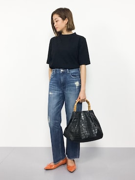 mihiroさん（レディース・156cm）の夏コーディネート