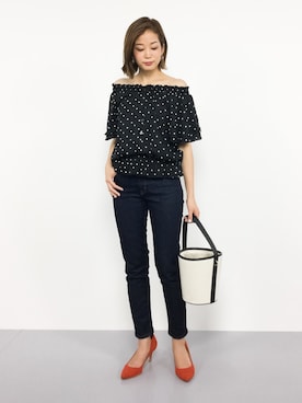 mihiroさん（レディース・156cm）の夏コーディネート