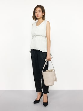 mihiroさん（レディース・156cm）の夏コーディネート