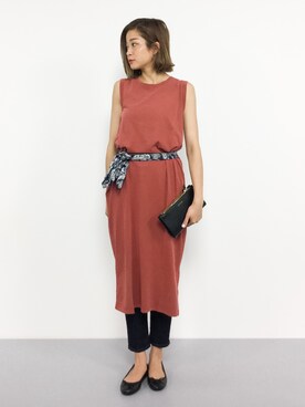 mihiroさん（レディース・156cm）の夏コーディネート