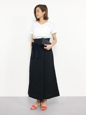 mihiroさん（レディース・156cm）の夏コーディネート