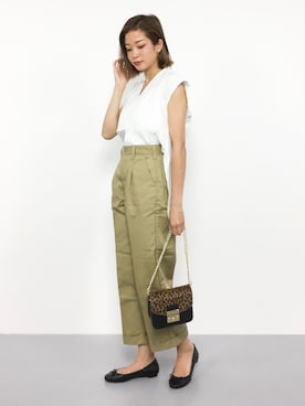 mihiroさん（レディース・156cm）の夏コーディネート