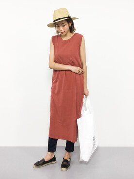 mihiroさん（レディース・156cm）の夏コーディネート