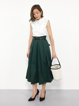 mihiroさん（レディース・156cm）の夏コーディネート