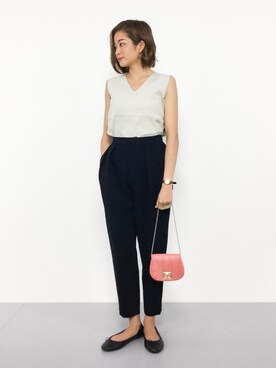 mihiroさん（レディース・156cm）の夏コーディネート