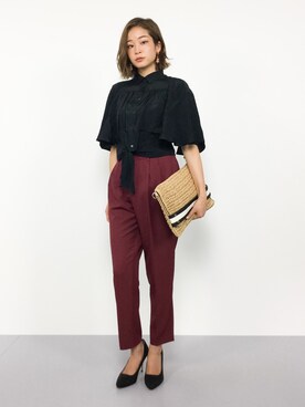 mihiroさん（レディース・156cm）の夏コーディネート