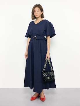 mihiroさん（レディース・156cm）の夏コーディネート