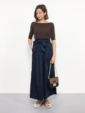 mihiroさん（レディース・156cm）の夏コーディネート