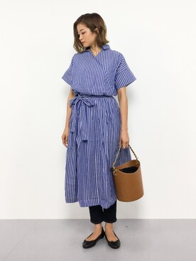 mihiroさん（レディース・156cm）の夏コーディネート