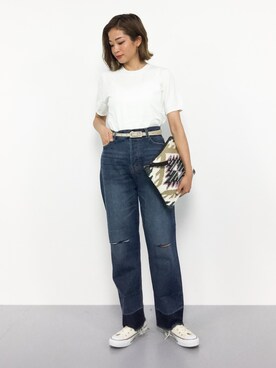 mihiroさん（レディース・156cm）の夏コーディネート