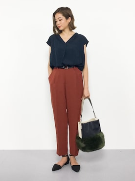 mihiroさん（レディース・156cm）の夏コーディネート