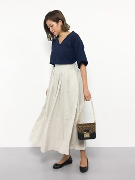 mihiroさん（レディース・156cm）の夏コーディネート