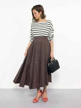 mihiroさん（レディース・156cm）の夏コーディネート