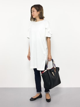 mihiroさん（レディース・156cm）の夏コーディネート